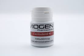 Viogen Clenbuterol 40mcg x 100 Tabs Viogen Clenbuterol 40mcg x 100 Tabs